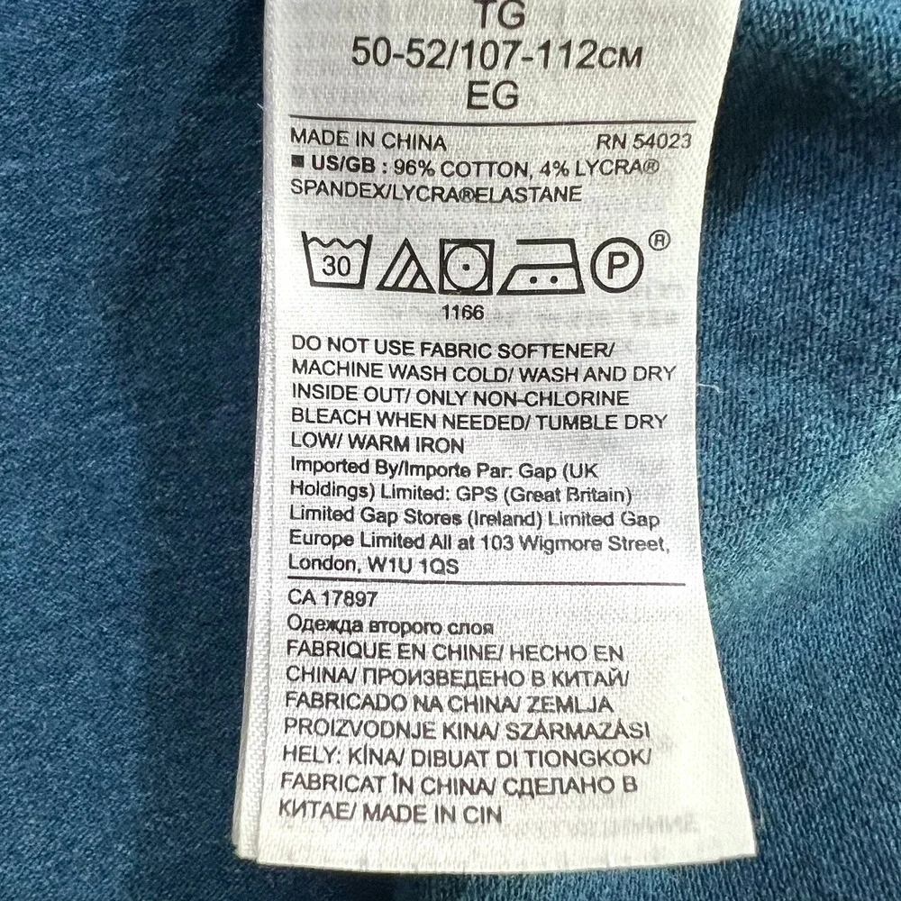 Banana Republic Dont Sweat It Performance Pique Polo Shirt Mens‎ XL Blue Pocket